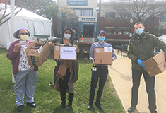 Helge Capital delivers critical oxygen & blood pressure monitors to Codman Sq. Health Center